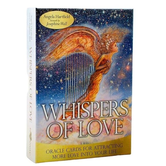 Whispers of love oracle cards mini deck for attracting more love into your life - Picture 1 of 5
